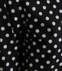 Dolce & Gabbana Black White Polka Dot Nylon Shift Mini Dress