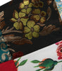 Dolce & Gabbana Multicolor Floral Patchwork Shift Mini Dress