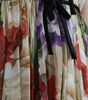 Dolce & Gabbana Beige Floral Sleeveless A-line Mini Dress
