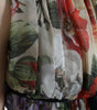 Dolce & Gabbana Beige Floral Sleeveless A-line Mini Dress