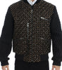 Dolce & Gabbana Black Sequined Goatskin Jacket
