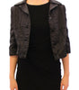 Dolce & Gabbana Black Short Bolero Shrug Jacket Coat