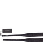 Dolce & Gabbana Gray Black Wool Bow Tie