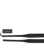 Dolce & Gabbana Gray Black Wool Silk Bow Tie