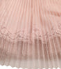 Dolce & Gabbana Pink One Shoulder Pleated Lame Tulle Dress