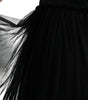 Dolce & Gabbana Black Sequined Sleeveless Mesh Layered Gown Dress