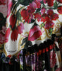 Dolce & Gabbana Multicolor Floral Print Silk Twill Gown Dress