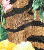 Dolce & Gabbana Multicolor Tiger Floral Print Shift Mini Dress
