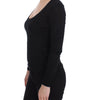 Dolce &amp; Gabbana Elegant Black Deep Crewneck Sweater