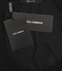 Dolce &amp; Gabbana Elegant Black Deep Crewneck Sweater