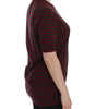 Dolce &amp; Gabbana Elegant Striped Cashmere Crewneck Sweater