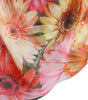 Dolce & Gabbana Multicolor Sunflower Print Silk Midi Dress