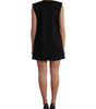 Dolce & Gabbana Black DG Logo Cotton Shift A-line Mini Dress