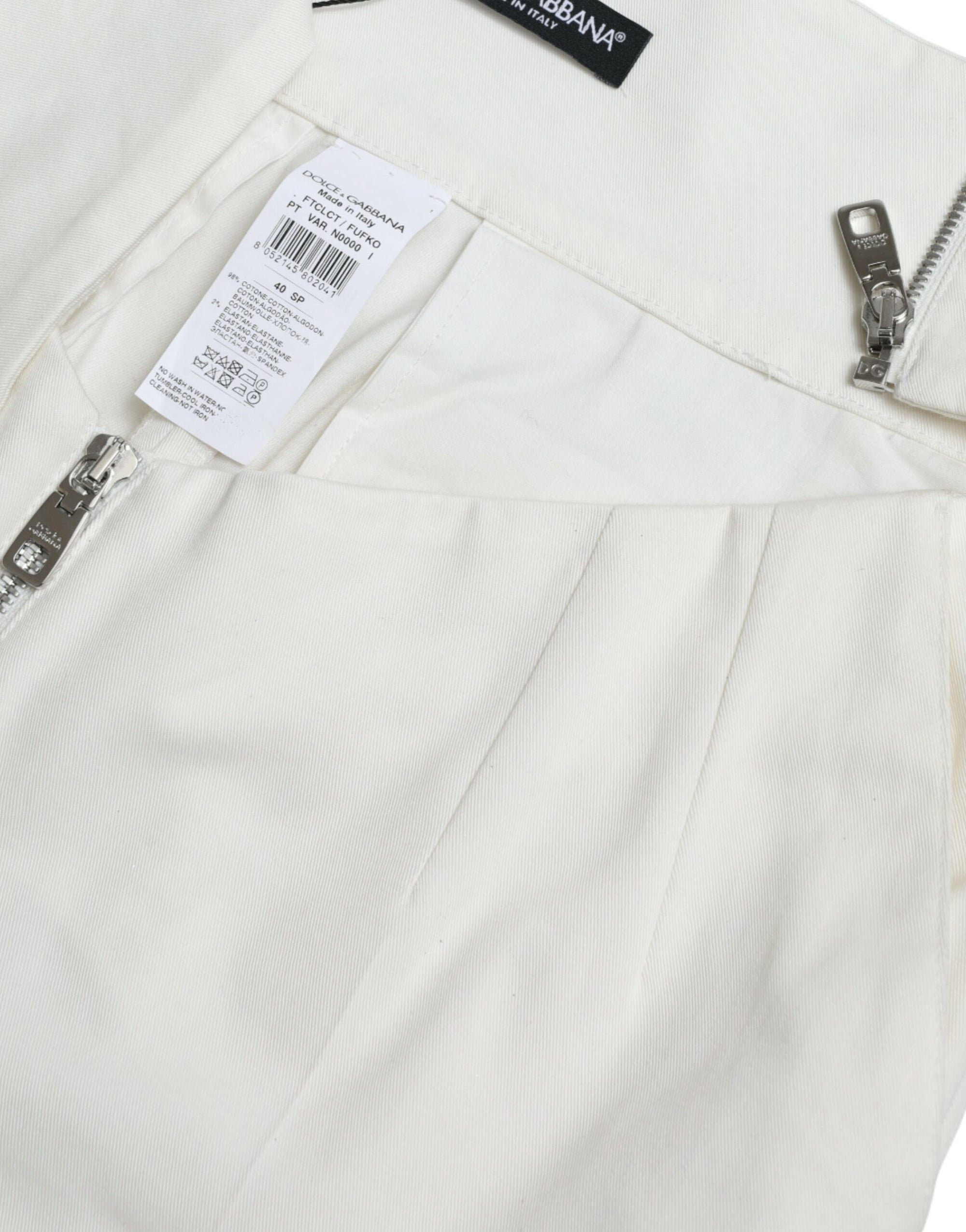 Dolce &amp; Gabbana High Waist Tapered Chic Pants