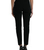Dolce &amp; Gabbana Elegant High Waist Tapered Wool Pants