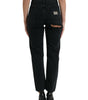 Dolce &amp; Gabbana Elegant High-Waist Black Stretch Jeans