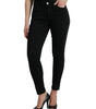Dolce &amp; Gabbana Chic Black Mid-Waist Stretch Jeans