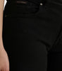 Dolce &amp; Gabbana Chic Black Mid-Waist Stretch Jeans