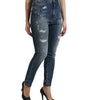 Dolce &amp; Gabbana Elegant High Waist Stretch Denim Jeans