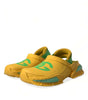 Dolce & Gabbana Chic Rubber Clogs Slippers in Lush Colors