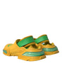 Dolce & Gabbana Chic Rubber Clogs Slippers in Lush Colors