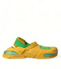 Dolce & Gabbana Chic Rubber Clogs Slippers in Lush Colors