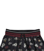 Dolce & Gabbana Black Ring Silk Jogging Trousers Pants
