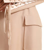 Dolce & Gabbana Beige Cotton Single Breasted Long Coat Jacket