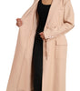 Dolce & Gabbana Beige Cotton Single Breasted Long Coat Jacket