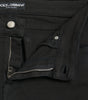 Dolce &amp; Gabbana Elegant Black Mid-Waist Stretch Jeans