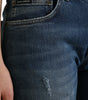 Dolce &amp; Gabbana Chic Boyfriend Mid-Waist Stretch Jeans