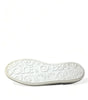 Dolce & Gabbana Blue Suede Caiman Men Loafers Slippers Shoes