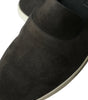 Dolce & Gabbana Blue Suede Caiman Men Loafers Slippers Shoes