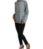 Dolce & Gabbana Gray Cashmere Turtle Neck Pullover Sweater
