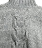 Dolce & Gabbana Gray Cashmere Turtle Neck Pullover Sweater
