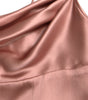 Dolce & Gabbana Pink Silk Spaghetti Straps Long Gown Dress