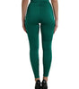 Dolce &amp; Gabbana Green High Waist Designer Leggings