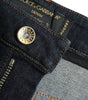 Dolce &amp; Gabbana Sleek Mid-Waist Stretch Denim Jeans