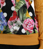 Dolce & Gabbana Multicolor Patchwork Cashmere Henley Sweater