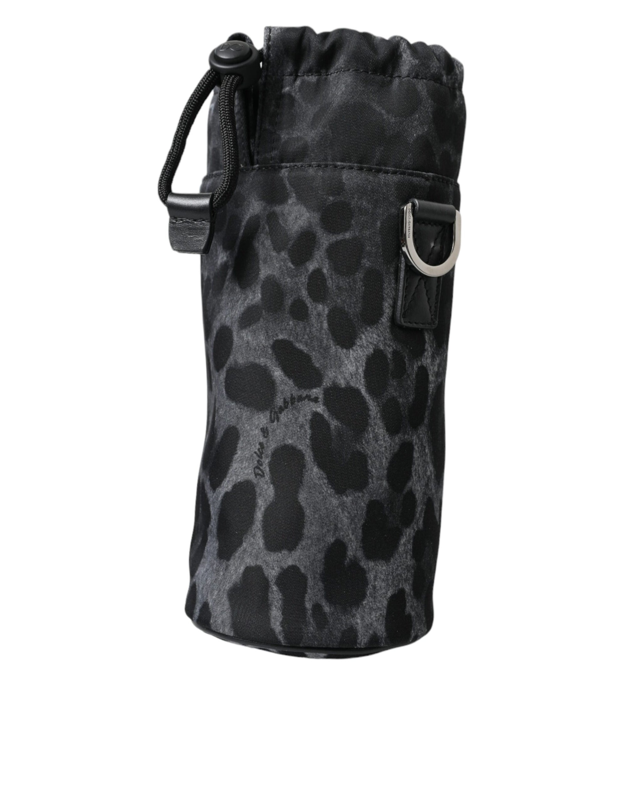 Porte-bouteille rond Dolce & Gabbana Chic à imprimé léopard