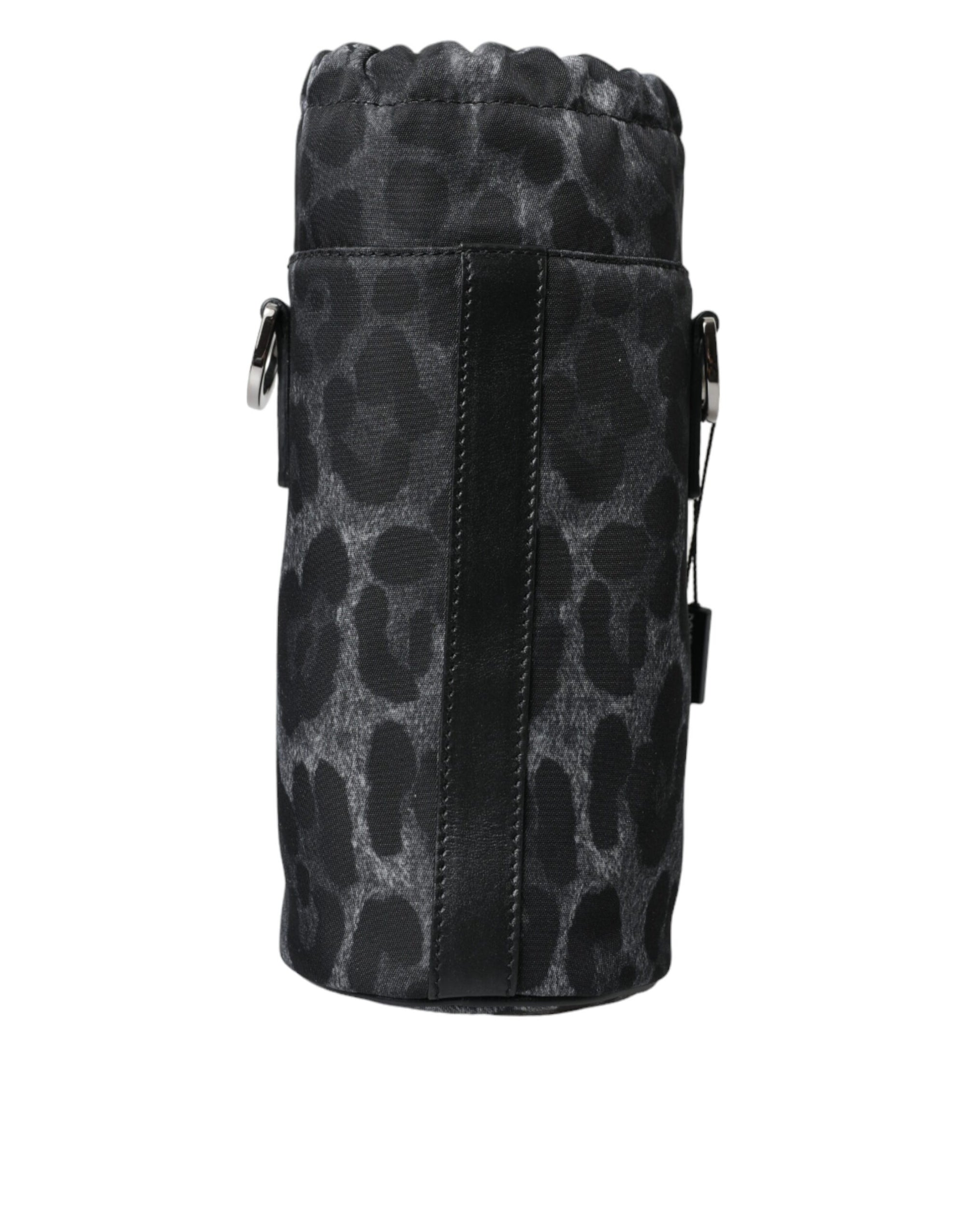 Porte-bouteille rond Dolce & Gabbana Chic à imprimé léopard