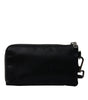 Dolce & Gabbana Elegant Black Nylon & Leather Pouch