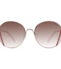 Emilio Pucci Rose Gold Women Sunglasses