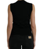 Débardeur ras du cou élégant imprimé jungle Dolce & Gabbana