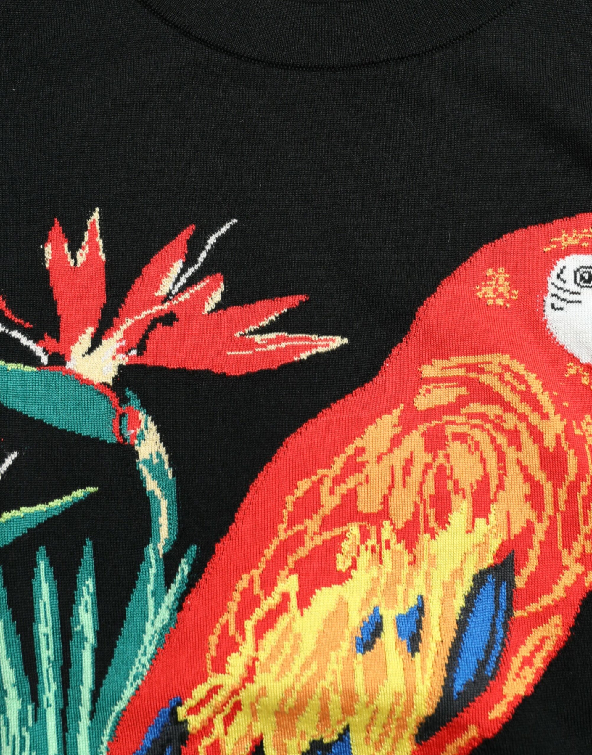 Débardeur ras du cou élégant imprimé jungle Dolce & Gabbana