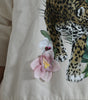 Dolce & Gabbana Beige Jungle Printed Cotton Pullover Sweater