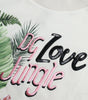 Dolce & Gabbana Beige Jungle Printed Cotton Pullover Sweater
