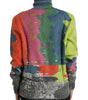 Dolce & Gabbana Multicolor Mohair Turtleneck Pullover Sweater