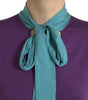 Dolce & Gabbana Multicolor Bow Fastening Pullover Sweater