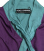 Dolce & Gabbana Multicolor Bow Fastening Pullover Sweater